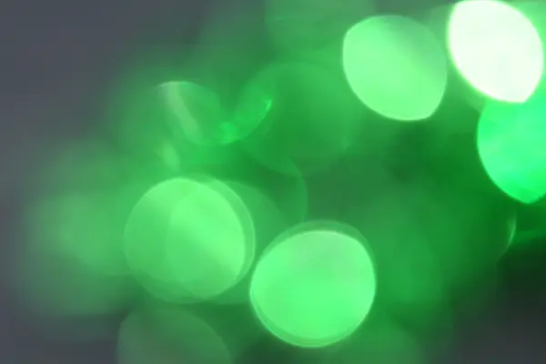 Blurred green light — Stock Photo, Image