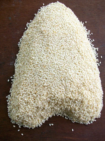 Raw rice grain — Stock Photo, Image