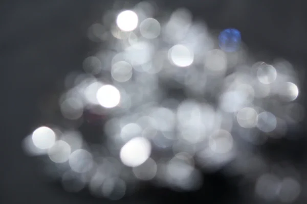 Silverbokeh — Stockfoto