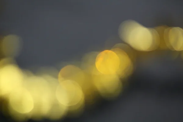 Bokeh de ouro — Fotografia de Stock