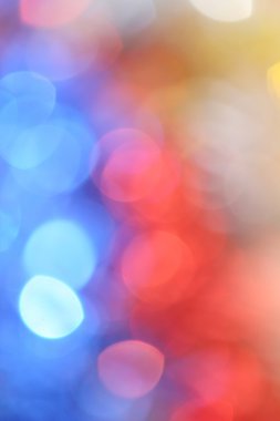 Bokeh renkli 