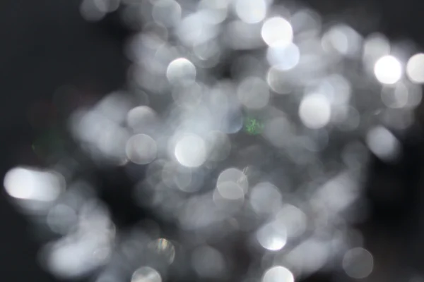 Silverbokeh — Stockfoto