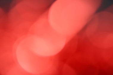 Red bokeh