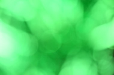 bokeh yeşil