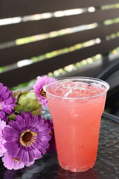 Strawberry drink — Stock Photo, Image