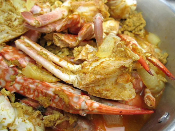 Fried crab — Stock Photo, Image