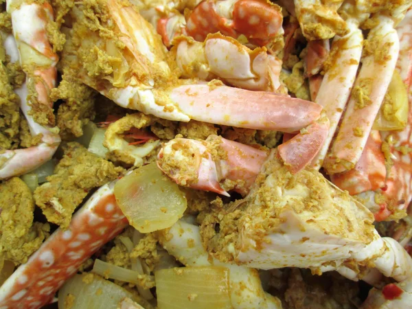 Stekt krabba — Stockfoto