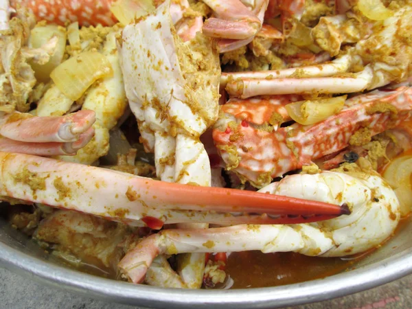 Fried crab — Stock Photo, Image