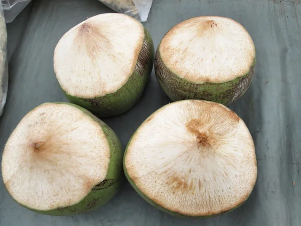 Bebida de agua de coco — Foto de Stock