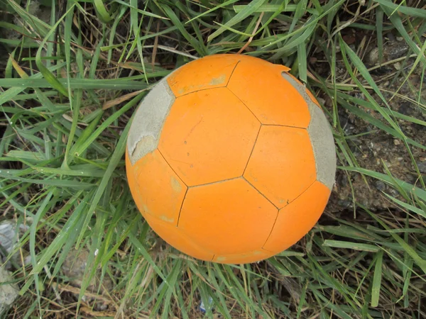 Fútbol antiguo — Foto de Stock