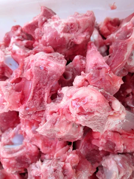 Çiğ domuz kaburgası — Stok fotoğraf