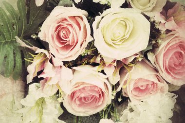 Vintage gül çiçek