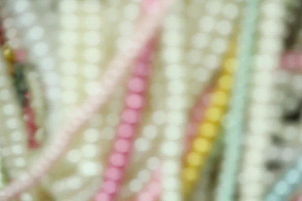 진주 목걸이의 흐리게 — 스톡 사진