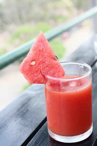 Vattenmelon smoothies — Stockfoto