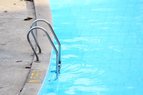 Swimming pool with stair — Stock Photo, Image