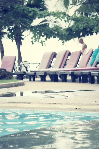 Piscina de playa — Foto de Stock