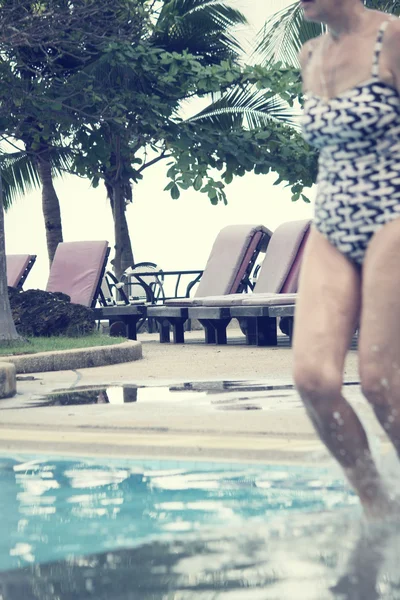 Piscina de playa — Foto de Stock