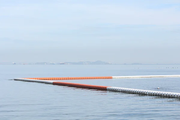 Lifebuoy in the sea — Stock Photo, Image