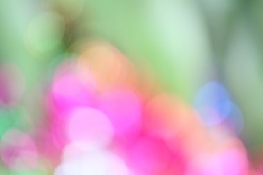 renkli bokeh