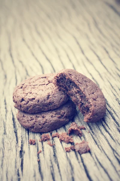 Biscotti al cioccolato — Foto Stock