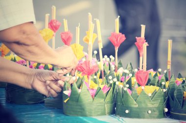 Loy Tayland krathong