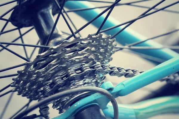 Engrenagens de bicicleta — Fotografia de Stock