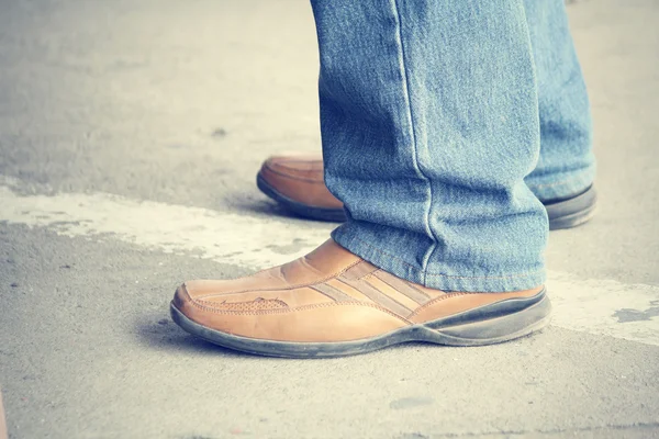 stock image Legs and shoes 