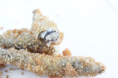 Kızarmış Balık izole