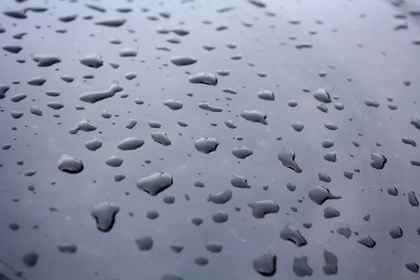 Water drop on glass — Stock Photo, Image