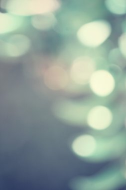 Yeşil bokeh