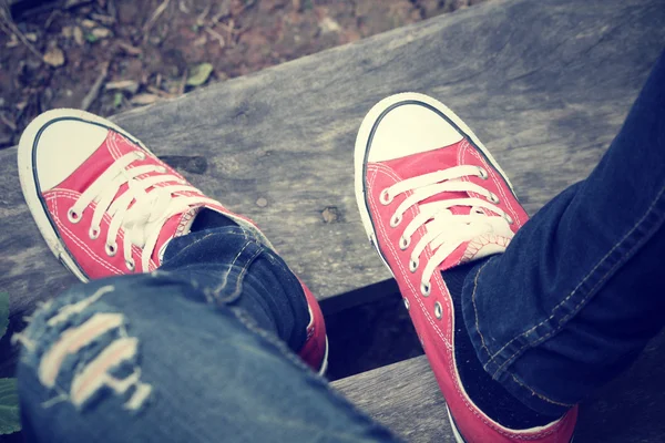 Scarpe da ginnastica — Foto Stock