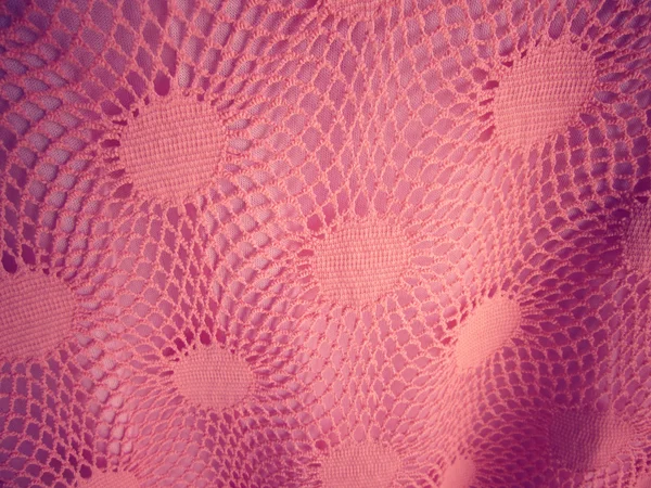 Tecido rosa textura de fundo — Fotografia de Stock