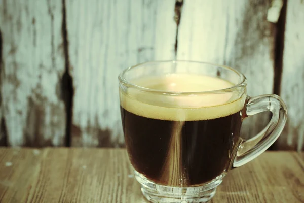 Taza de café con fondo vintage — Foto de Stock