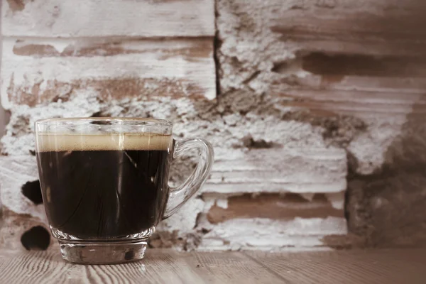 Taza de café con fondo vintage — Foto de Stock