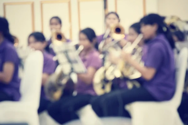 Unschärfe des Orchesters — Stockfoto