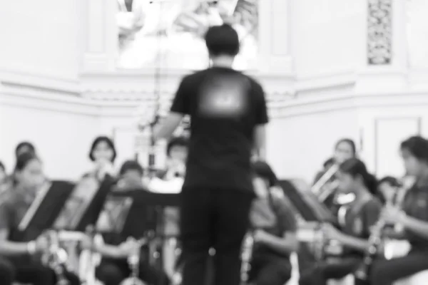 Blurred of orchestra — Stock Photo, Image