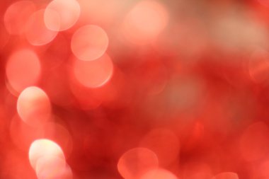 red bokeh