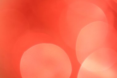 red bokeh