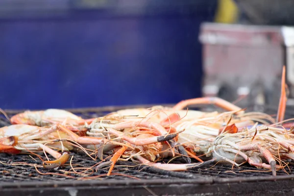 Camarones bbg — Foto de Stock