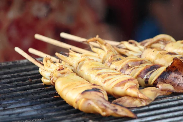 Grilled squids — Stock Photo, Image