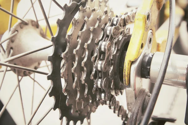 Bicycle gears — Stock Photo, Image