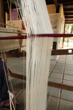 El yapımı dokuma iplik