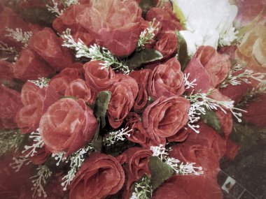 Vintage gül çiçek