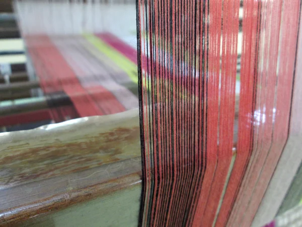 Weaving thread for the textile industry — Stock Photo, Image