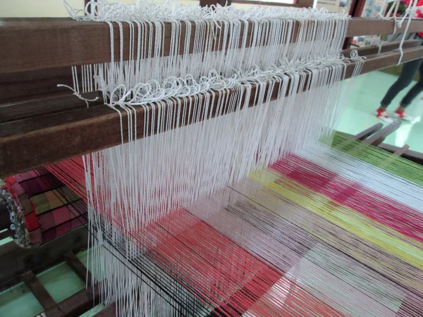 Weaving thread for the textile industry — Stock Photo, Image