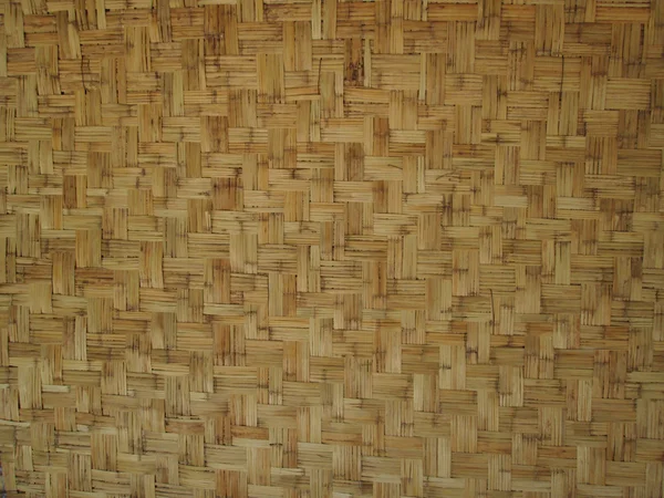 Pared de bambú —  Fotos de Stock