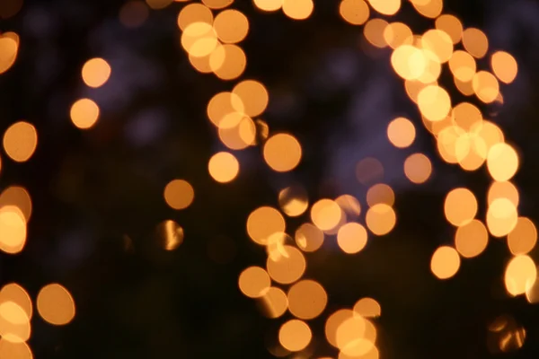 Guld Bokeh — Stockfoto