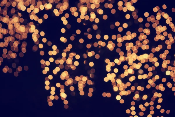 Bokeh de ouro — Fotografia de Stock