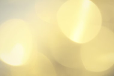 bokeh Altın ışık
