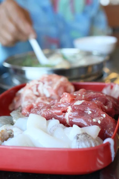 Shabu shabu — Stock Photo, Image